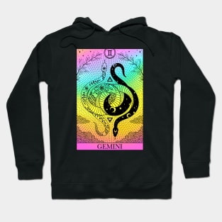 Zodiac sign tarot card Gemini Hoodie